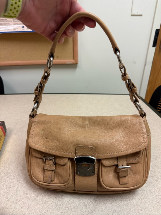 Prada Handbags - Vintage Prada Calf Rocket Shoulder Bag Y2K READ DESCRIPTION